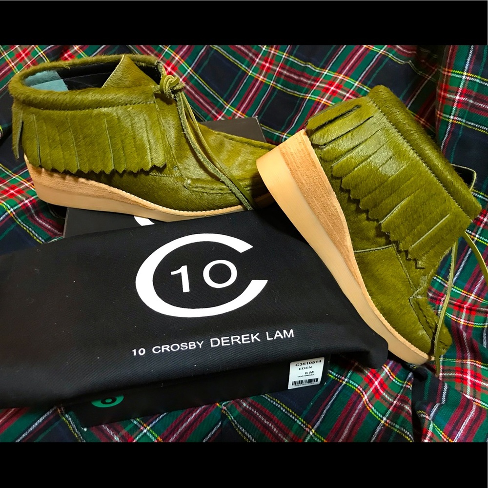 Derek Lam calf hair fringe booties-PRICE DROP!!🛍️